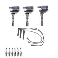 Set of 3 Ignition Coils & 6 Platinum Spark Plugs for Hyundai V6