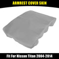 Center Console Lid Armrest Cover for Nissan Titan (2004–2014) Gray