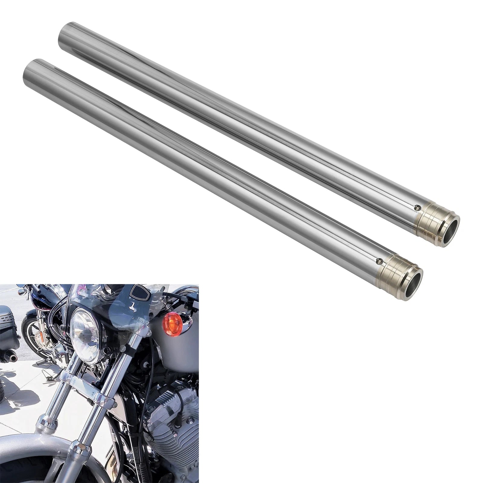 39mm Fork Tube for Harley Sportster XL883N Iron 883/1200 (2016–2022)
