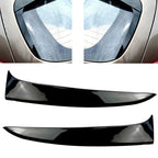 Black Rear Window Spoiler Side Wing Trim Cover for Kia Sportage R (2011–2015)