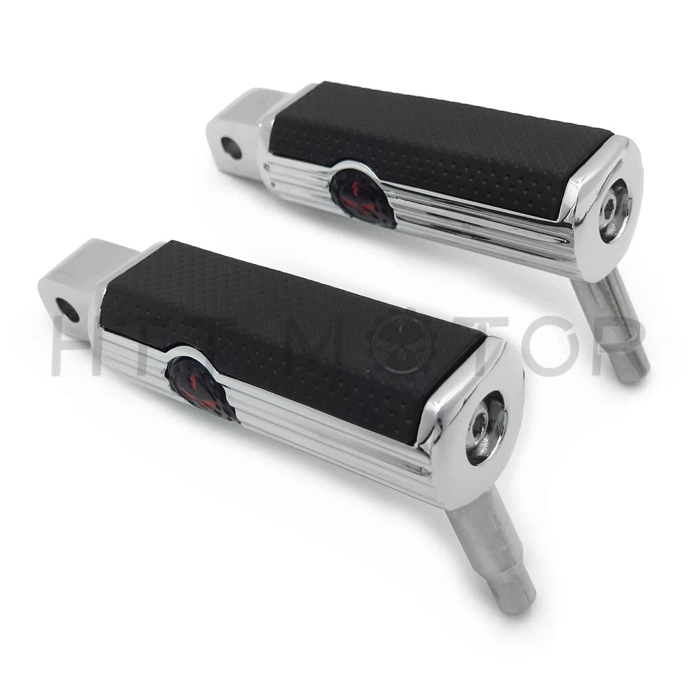 Skull Footrest Footpegs for Yamaha YZF-R1 (2000–2016), YZF-R6 (1999–2016)