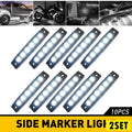 20x Smoked Marker Lights for Truck Trailer (12V)