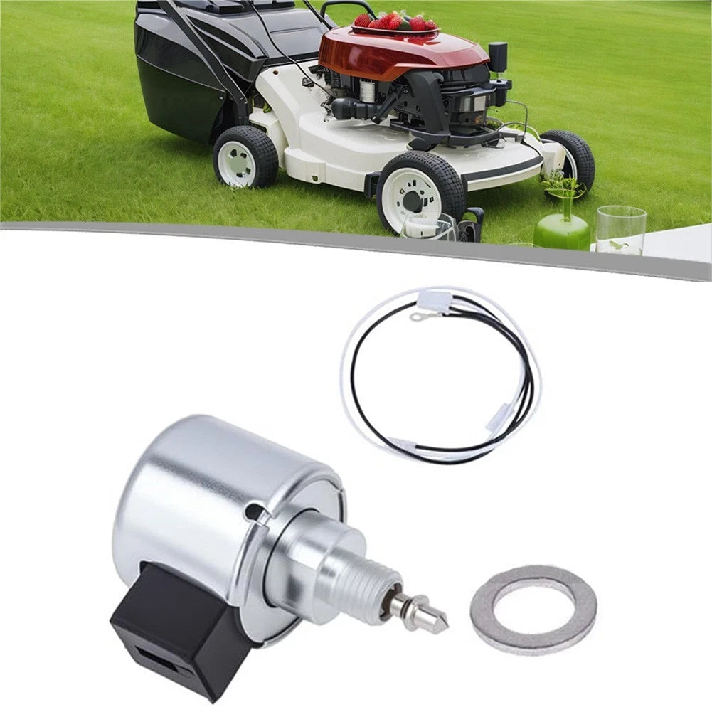 Electromagnetic Solenoid for Lawn Mower Engine Safety Fuel Cutoff 846639