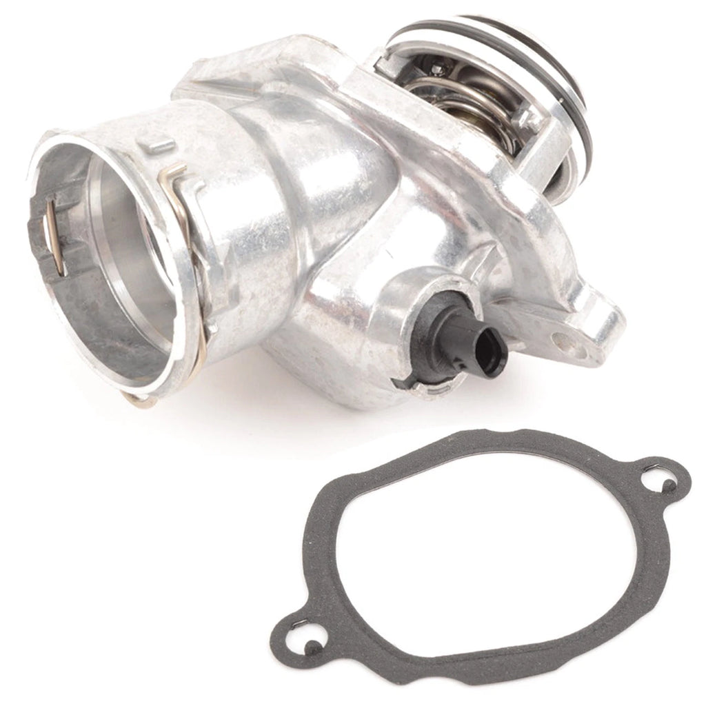 Engine Coolant Thermostat Assembly with Sensor for Mercedes C300 C350 (2008-2015)