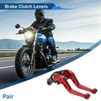 Long Brake Clutch Levers for Honda CB919 (2002–2007) Red 1 Pair