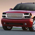 Front Bumper Face Bar for Silverado 2500 3500 HD (2011–2014) w/ Fog Light Holes Black