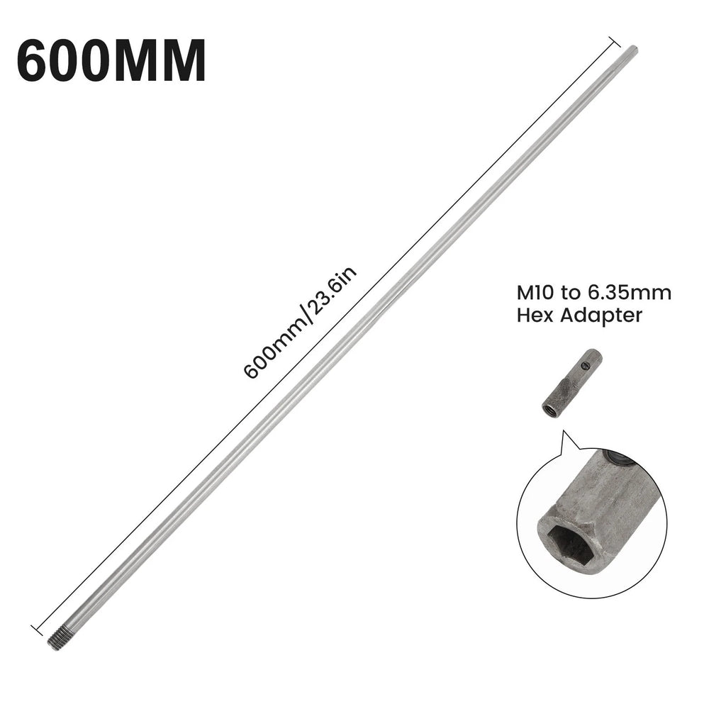 Set of 2 Deep Hole Drilling Connect Rod Extension Holder 8mm Hex Shank