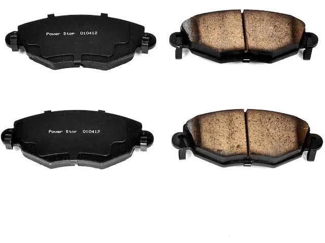 Set of 4 Front Brake Pads for Jaguar X Type (2002–2008) MJ286MQ