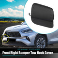 Front Right Bumper Tow Hook Cover for Toyota Highlander (2014–2019) No.52127-0E930 Black