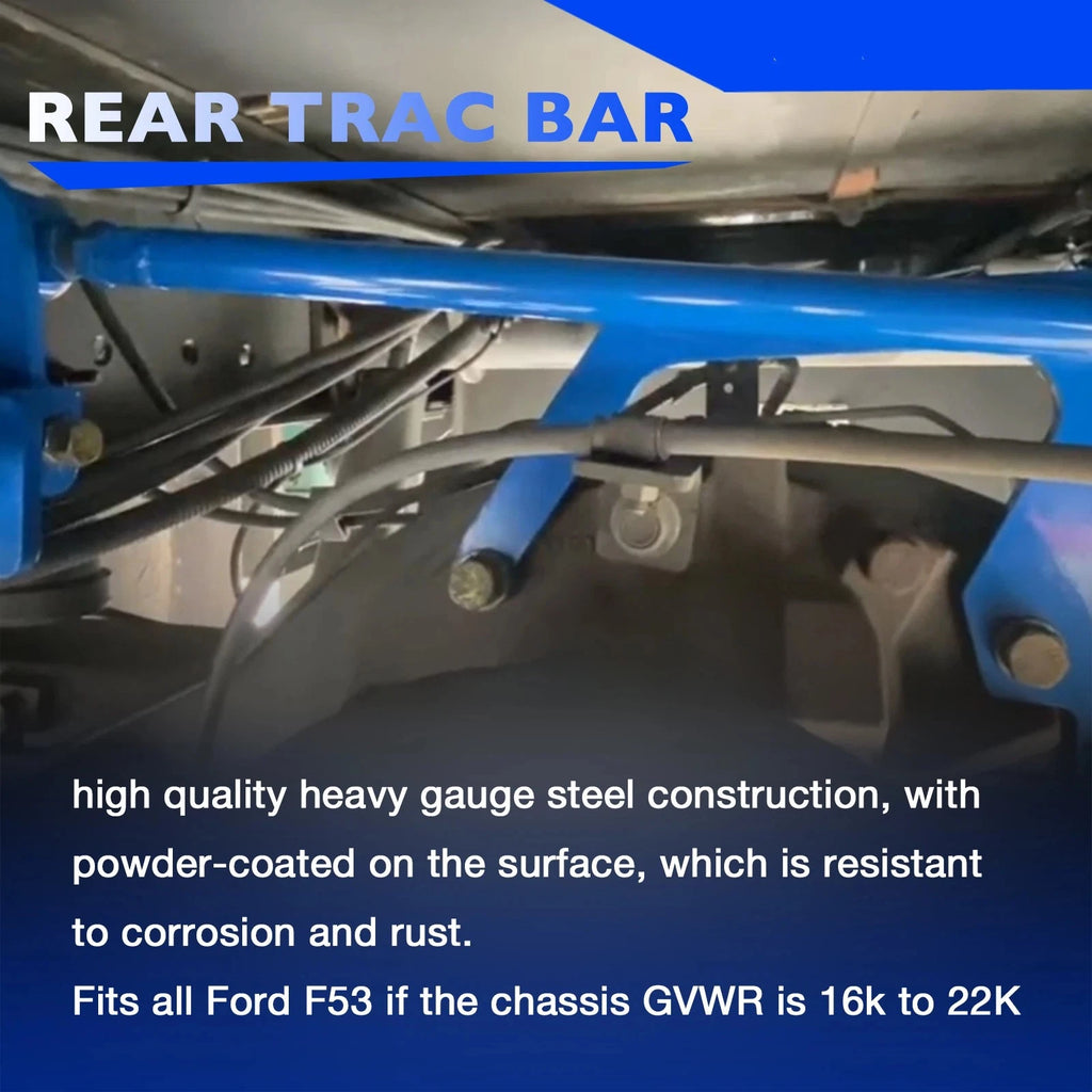 Adjustable Rear Track Bar SS401 for Ford F-53 V8 V10 Kodiak C4500 C5500 (2000–2021)