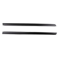 Set of 2 Bed Rail Caps for Chevrolet Silverado GMC Sierra 1500-3500 (1999–2007) Black