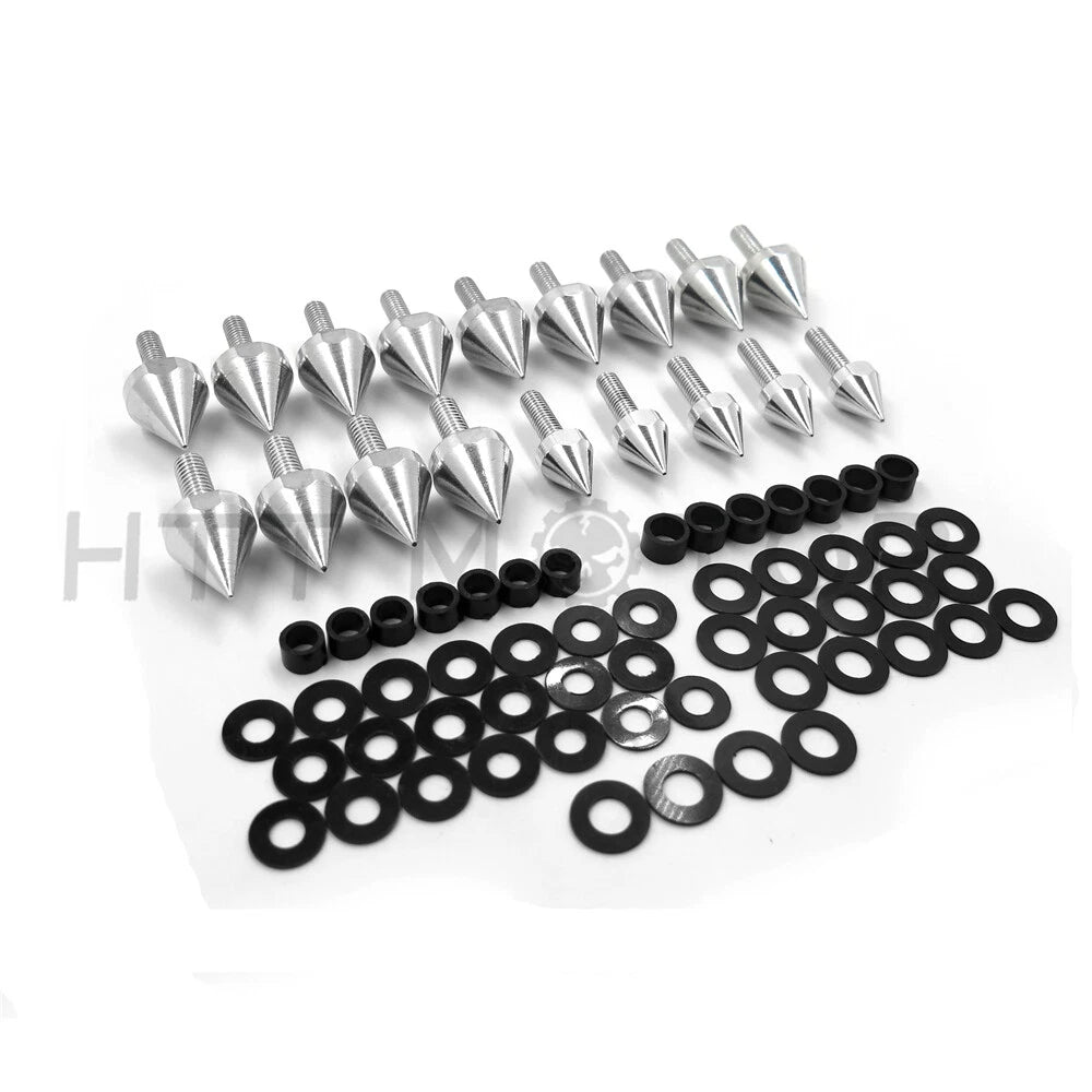 Aluminum Fairing Bolt Kit for Kawasaki Ninja ZX10 ZX10R (2004–2005)