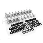 Aluminum Fairing Bolt Kit for Kawasaki Ninja ZX10 ZX10R (2004–2005)