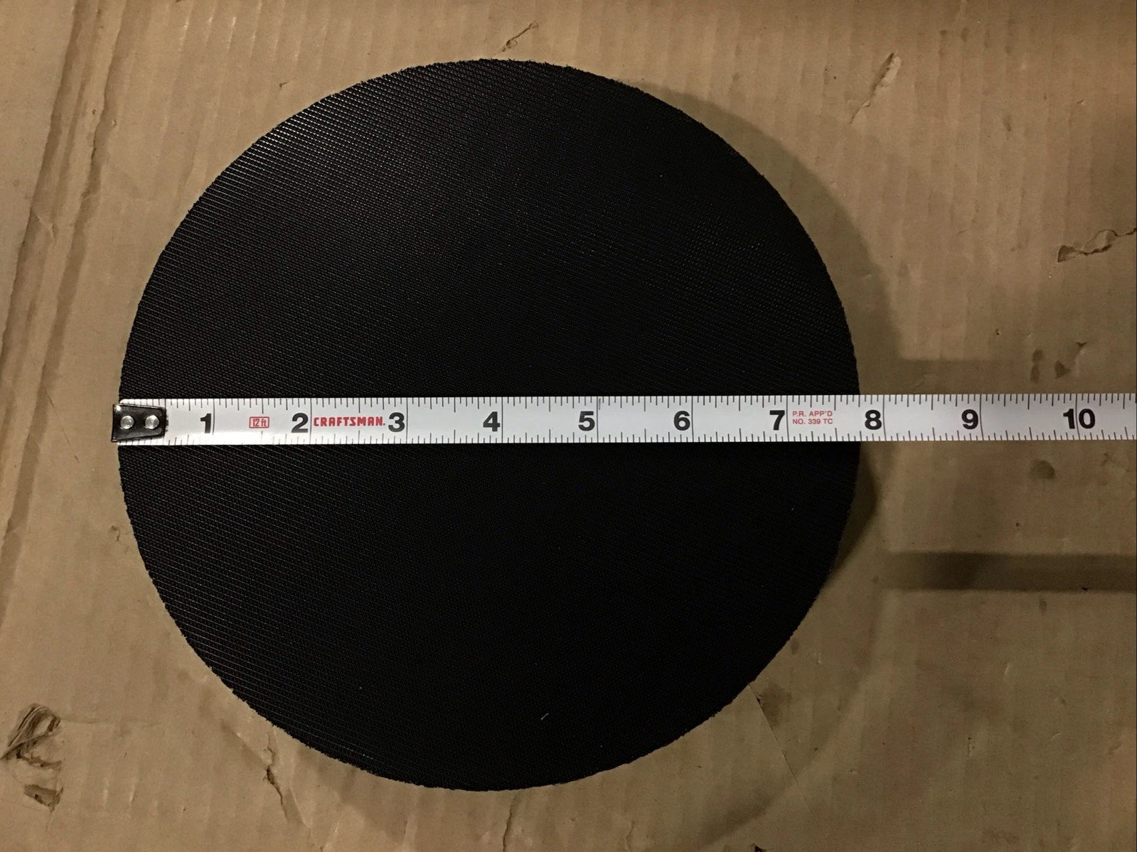 8" Hook & Loop Polishing Backing Plate 5/8" DW for Automotive (Out Of Box)