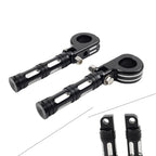2pcs Engine Guard Bar Foot Pegs for Harley