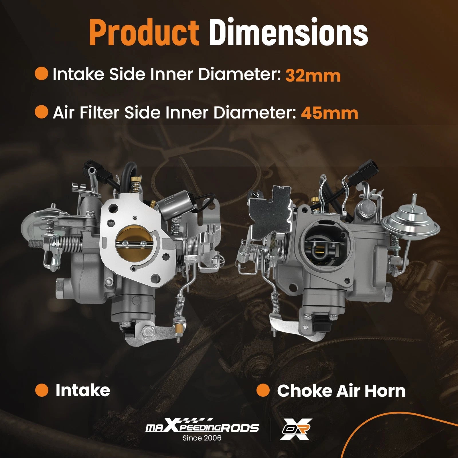 Carburetor for Suzuki Carry SJ410 Jimny F10A (1982–1985)
