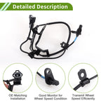 ABS Wheel Speed Sensor for Kia Sorento (2003–2009) No. 95680C5000, 58950C0400