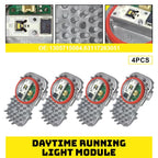 Set of 4 LED Headlight Light Insert Diode Module 63117263051 for BMW E70 F25 X3 X5