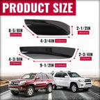Set of 4 Roof Rack Bar Rail End Cover Caps for Toyota 4Runner (2003–2009)