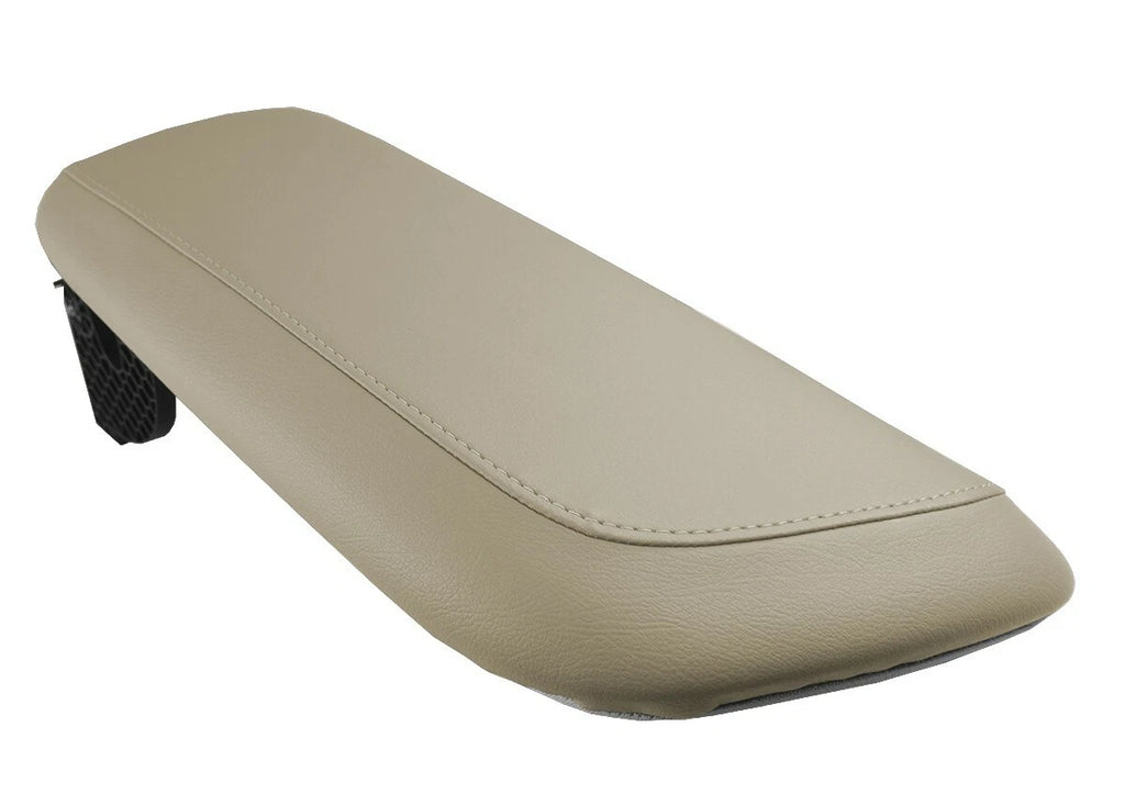 Leather Console Lid Pull Over Cover for Toyota Camry (2018–2021) Beige