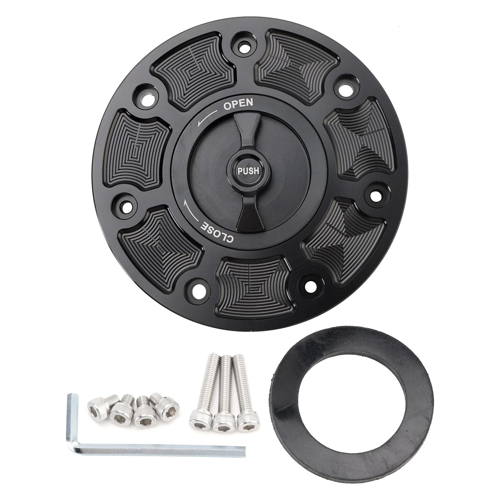 Aluminum Quick-Turn Fuel Gas Cap for RC390 390/790/890 Duke (2017–2020)