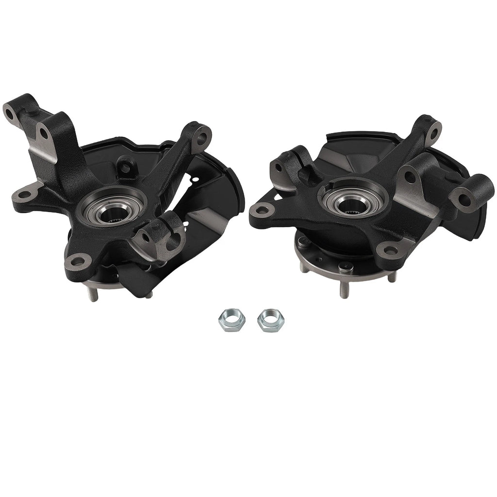 2 Front Steering Knuckle Wheel Hub Bearings for Mazda CX-9 (2007–2015) CX-7 (2007–2012)