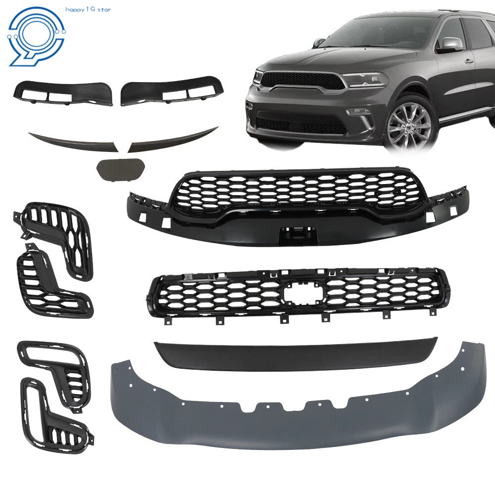 Front Bumper Grill Assembly for Dodge Durango (2021–2023)