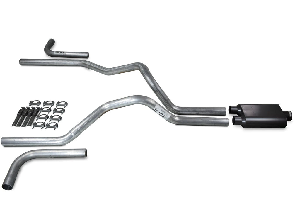 2.5" Dual Exhaust Kit for Dodge Ram 1500 (1994–2003) 2 Chamber Muffler
