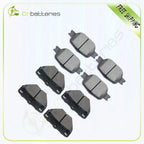 Set of 8 Metallic Front & Rear Brake Pads for Toyota Celica (2000–2005)