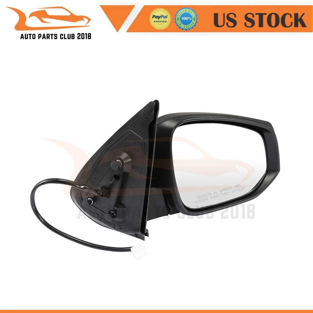 Power Heated Side Mirror for Toyota Tacoma (2016–2018) - Black Textured