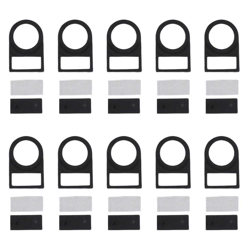 Set of 10 22mm Push Button Mounting Size Label Frames