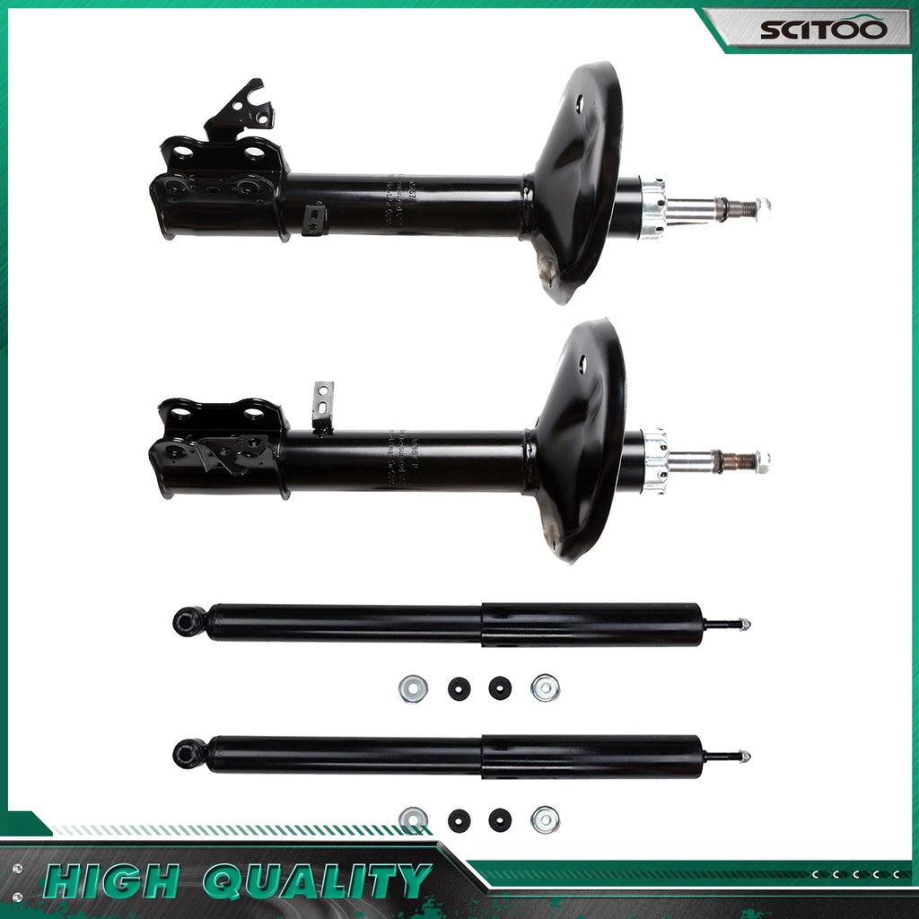 Set of 4 Shocks Struts for Toyota RAV4 (1996–2000)