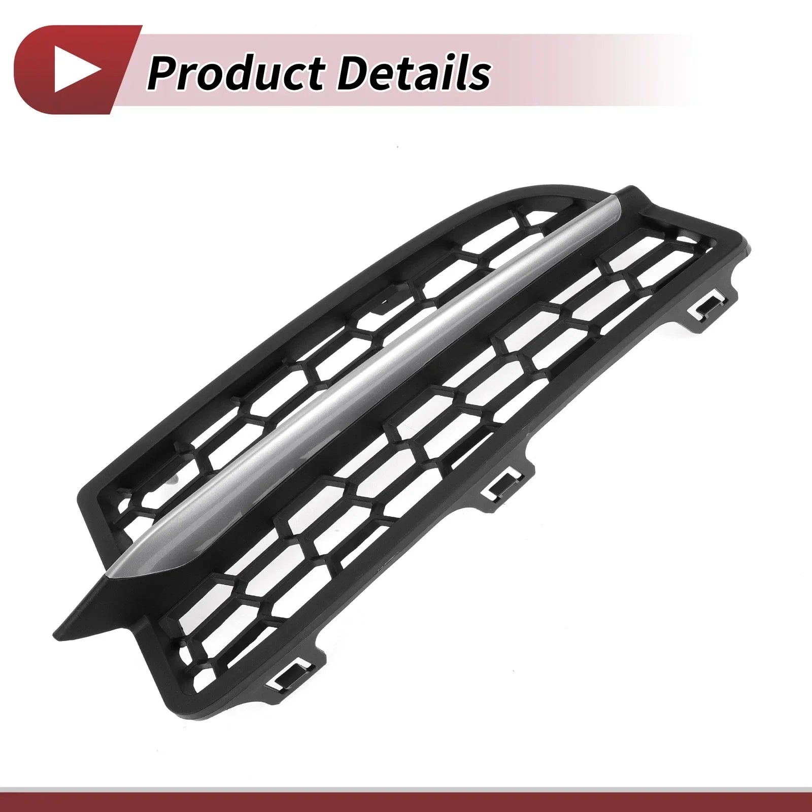 1 Pc Front Left Fog Light Grill for BMW 1 Series (2011-2015)