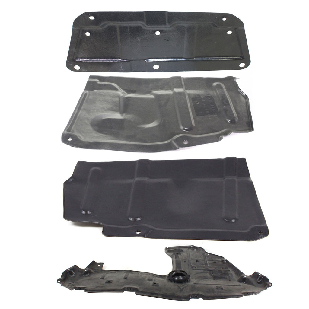 Set of 4 Engine Splash Shields for Toyota RAV4 (2006–2012)