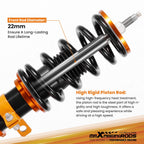24 Way Adjustable Coilovers for Chevrolet Cruze (2009–2015)