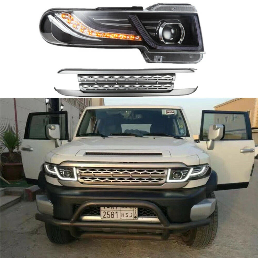 LED Halo Headlight for Toyota FJ Cruiser (2007-2015)