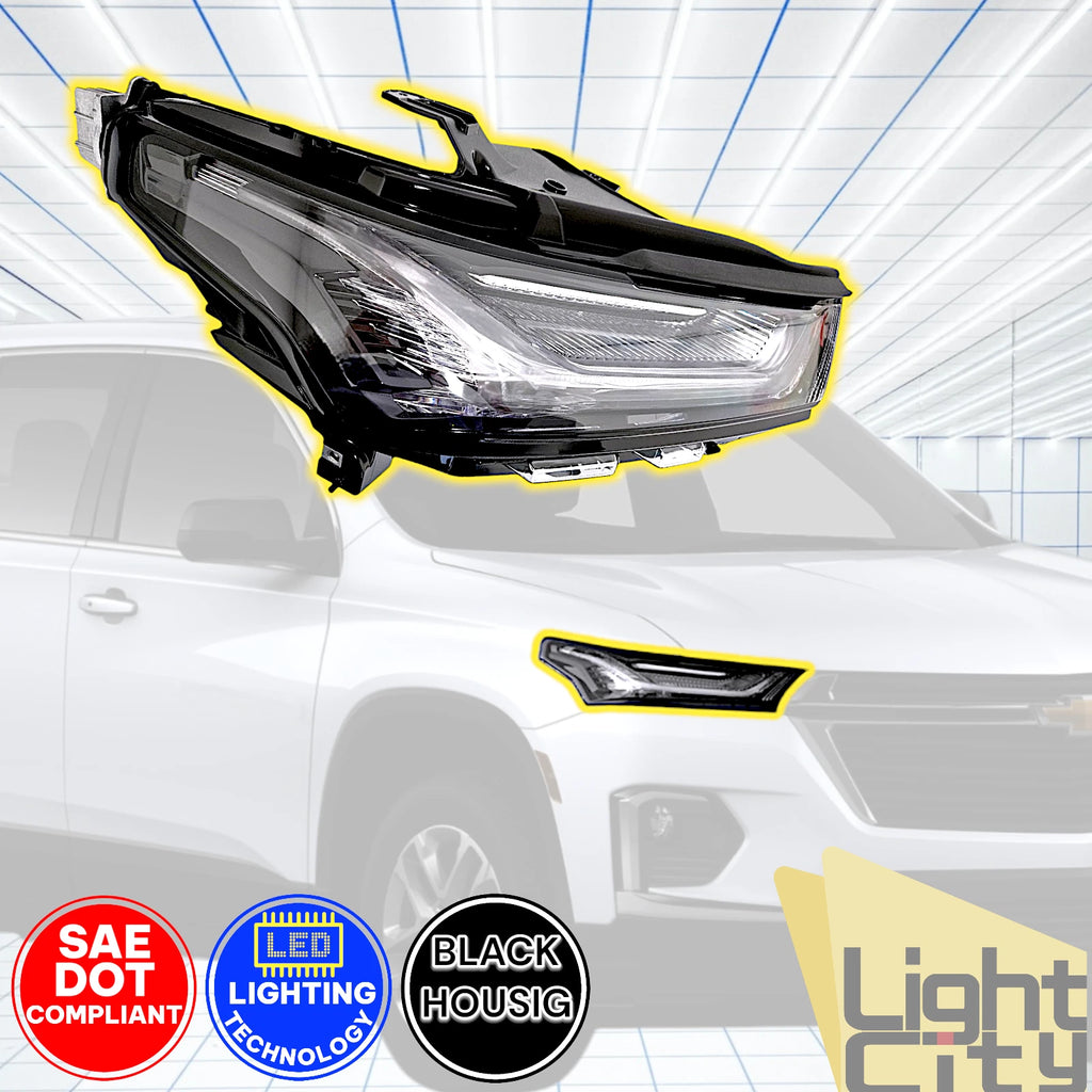 LED DRL & Turn Signal Light for Chevy Traverse (2022–2024)