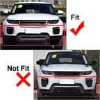 Black Front Bumper Tow Hook Cover for Land Rover Range Rover Evoque (16-18)