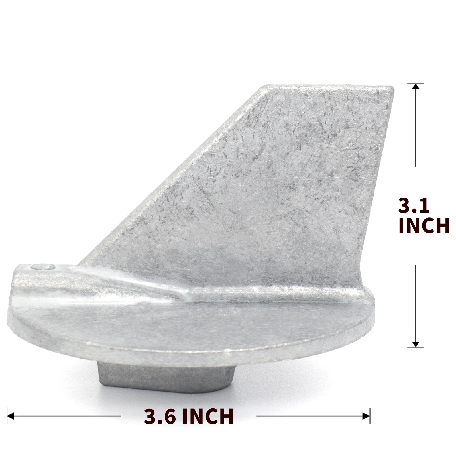 6E5-45371-01 Trim Tab Anode with Bolt for Yamaha 115 130 HP Outboard (1990–2023)