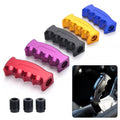 Universal Slotted Pistol Grip Manual MT Gear Shift Knob - Aluminum