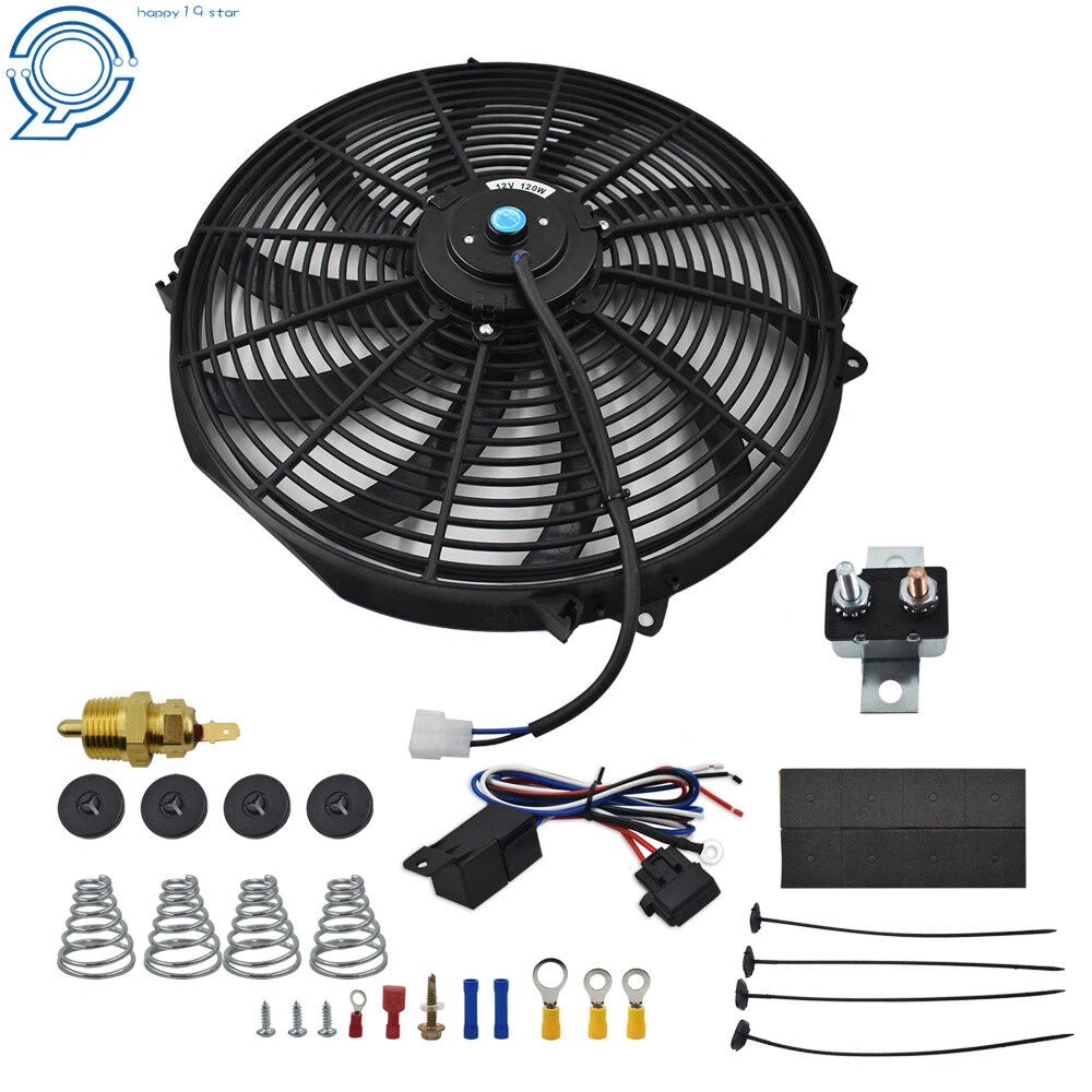Electric Radiator Fan Kit for Universal Applications (12V)