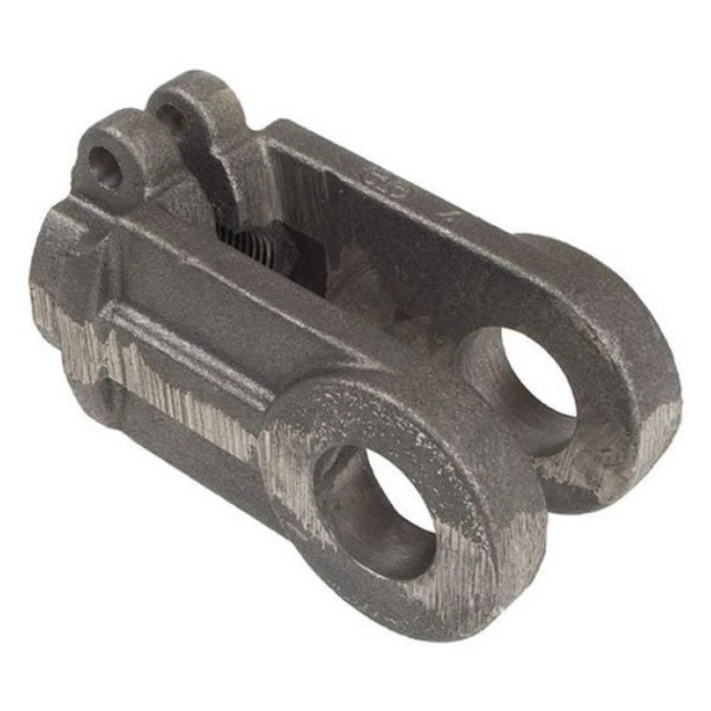 2X Hydraulic Cylinder Clevis Rod Yoke End 1-1/4" Threaded Rod 1.25" Pin Hole