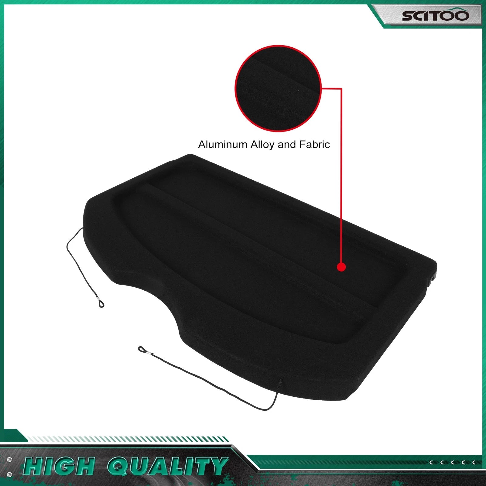 Cargo Cover Trunk Privacy Shade for Nissan Kicks (2018–2024)