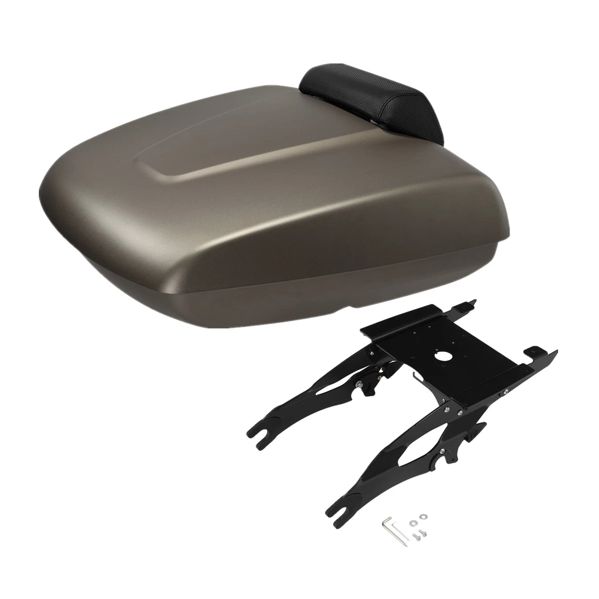 Low Profile Trunk Pad Mount for Indian Chieftain Dark Horse (2016–2025) Bronze Smoke