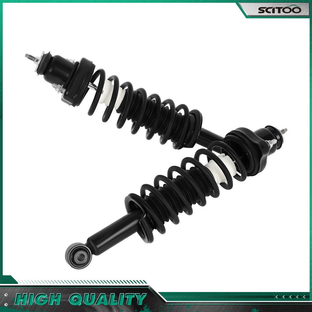 Set of 2 Rear Struts w/ Spring & Mounts for Mitsubishi Lancer (2008–2010)