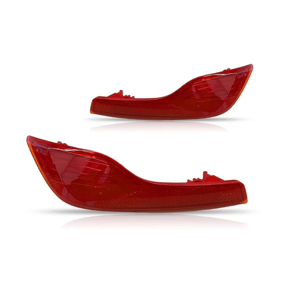 Set of 2 Red Rear Bumper Reflectors for Honda CR-V (2017–2019)