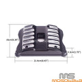 Engine Rocker Top Box Covers for Harley Sportster 1200 XL 883 Iron (2004-2017)