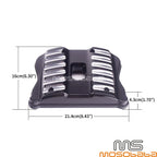Engine Rocker Top Box Covers for Harley Sportster 1200 XL 883 Iron (2004-2017)