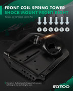 Coil Spring Tower Shock Mount for Ford F-150 (1980–1996)