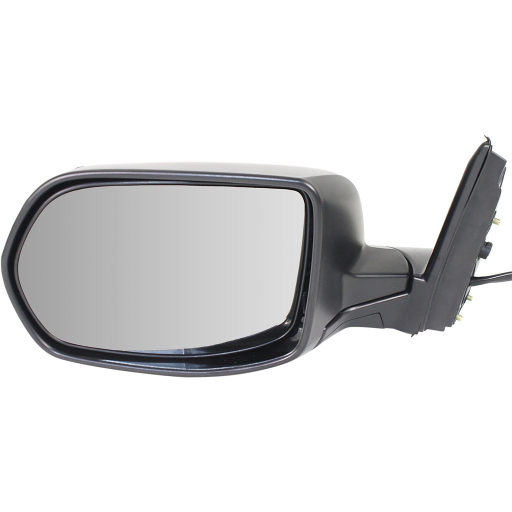 Power Mirror for Honda CR-V (2007–2011) Left Heated Textured Black Manual Folding